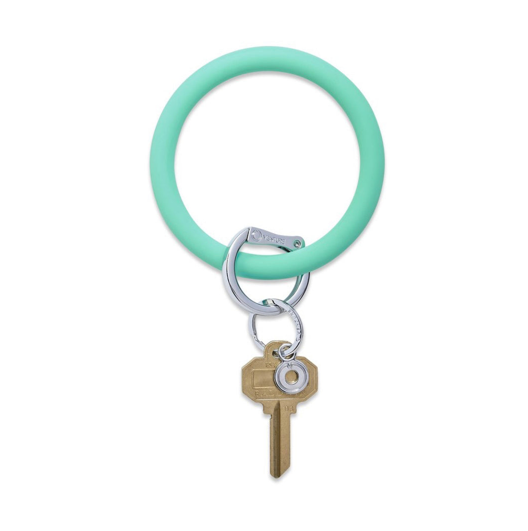 In The Pool Silicone Keyring