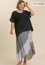 Black Mineral Wash Top